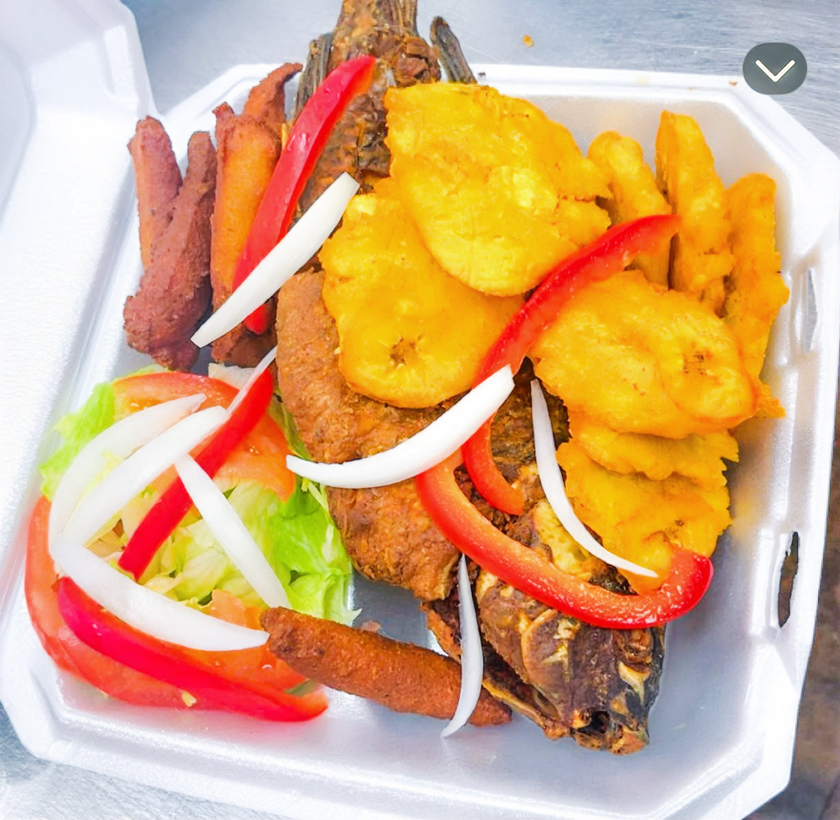 Haitian Fries (fish,Accra,banana)